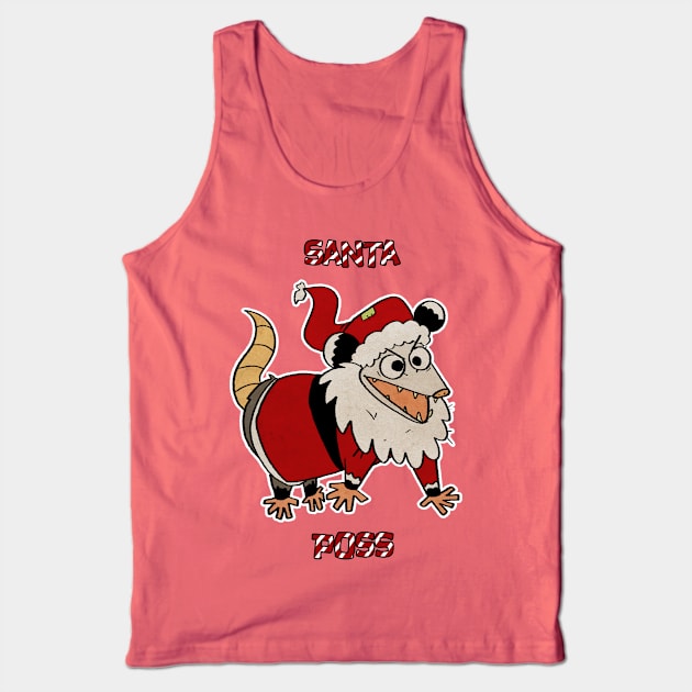 Santa Poss Tank Top by Hillopurkki